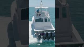 55 Sportfish Boat With Quad Yamaha Outboards  Custom Sportfish Boats [upl. by Aldred706]