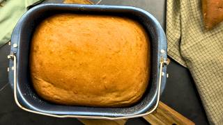 Want Fluffiest Soft Bread Machine Bread Add Some Sweet Potato [upl. by Colis]