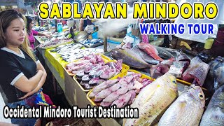 SABLAYAN TOWN Discovering the Hidden Gem of Occidental Mindoro  WALKING TOUR [upl. by Sulamith]