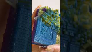 Asmr soap cubes cutting soapcubes shorts [upl. by Myrle]