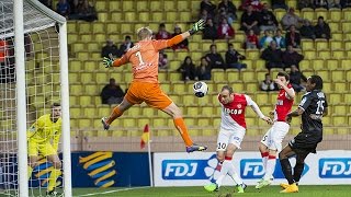 Berbatovs goal during Monaco  Guingamp [upl. by Kitarp622]