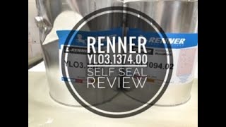 Renner 1374 self seal review [upl. by Epstein]