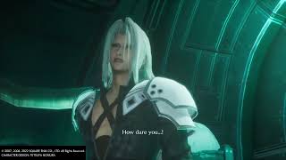 Sephiroth vs cloud Crisis Core Final Fantasy VII Reunion ps4 [upl. by Eicart156]