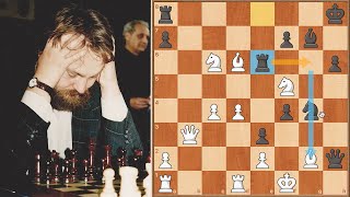 💥 Artur Yusupov lanza el ATAQUE en Ajedrez más ATERRADOR vs Ivanchuk [upl. by Nomyaw]