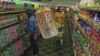 Funny  Hit in the Head with Soda Can New Shasta Pop Commercial [upl. by Asi]