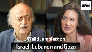 Walid Jumblatt on Lebanon Gaza Israel and West’s Role ‘They Don’t Care About Us’ [upl. by Ainesey301]