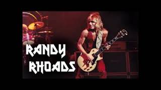 Ozzy Osbourne Over The MountainRandy Rhoads Isolated Solo [upl. by Nnaed]