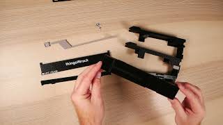 thingsINrack assembly video for Apple Mac Studio rack mount [upl. by Lorrac]