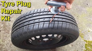 Tyre Plug Repair Kit [upl. by Gardener]