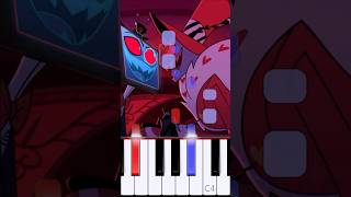 Alastor mising part vees  Hazbin Hotel  Piano Tutorial [upl. by Marcile]