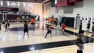 Sanger vs Merced  Set 1  JV Boys Volleyball [upl. by Khano]