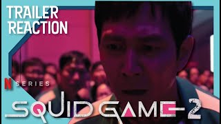 Squid Game Season 2  Official Teaser  Reaction [upl. by Kristien799]