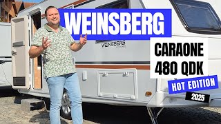 Weinsberg CaraOne 480 QDK Edition HOT  2025 [upl. by Akitahs]