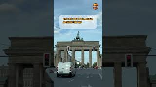 Brandenburg Gate Berlin shorts travel brandenburggate [upl. by Valenka]