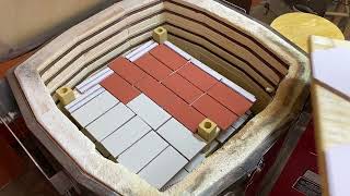 How We Make Our Tile The Firing Process [upl. by Ahsoym]