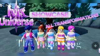 All transformations in Ivix Universe Showcase [upl. by Tedmann]