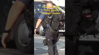 Watch Four HEAVILY ARMED CTSFO Officers March Through London [upl. by Almund]