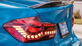 AMAZING F30F80 TAIL LIGHTS  GTS OLED STYLE [upl. by Asiral]