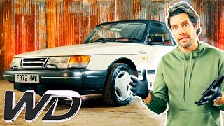 Elvis Revives the Saab 900 Turbo Convertible  Wheeler Dealers [upl. by Garzon]