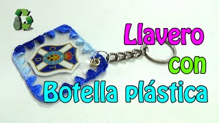 Llavero personalizable con botella plástica Reciclaje Ecobrisa [upl. by Dej]