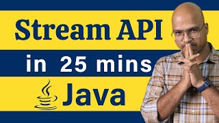 Stream API in Java [upl. by Rebmeced]