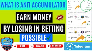 Anti Accumulator  Earn Money By Losing In Betting  Profit From Losses assportsanalyst betting [upl. by Schnurr]