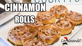 CINNAMON ROLLS O ROLLITOS DE CANELA CON THERMOMIX [upl. by Essy]