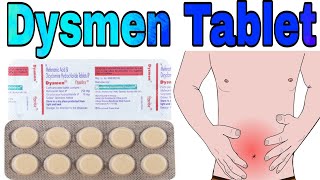 Dysmen Tablet Uses in Hindi  Mefenamic Acid and Dicyclomin HCl Tablet IP [upl. by Niveg142]