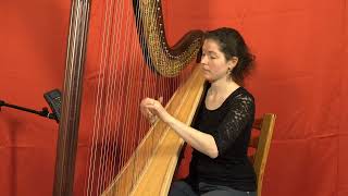 My dancing day  harp solo  musikalischer Adventskalender 16 Türchen [upl. by Massiw]