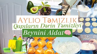 📌Aylıq Dərin TəmizlikBeynini AldatXoşbəxt Yaşa😉evtemizleme [upl. by Nedle578]