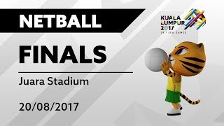 KL2017 29th SEA Games  Netball FINALS  MAS 🇲🇾 vs SGP 🇸🇬  2008 [upl. by Ees]