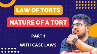 LAW OF TORTS  The Nature of a Tort part 1 in bangla  BA LLB 5 Years [upl. by Jacqueline]