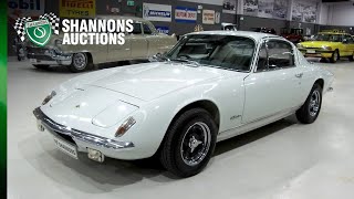 1970 Lotus Elan Plus 2 Coupe  2022 Shannons Winter Timed Online Auction [upl. by Dlanod]