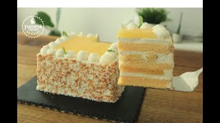 Cotton Soft Pina Colada Pineapple Cake [upl. by Addiel]