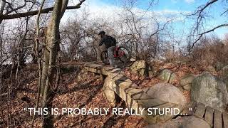 Riding MTB Merrell Trail in Rockford Michigan [upl. by Airitak637]