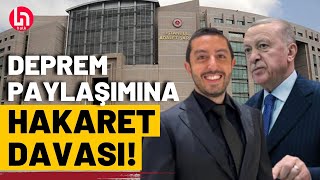 Sorumlular yargılansın paylaşımı yaptı Cumhurbaşkanına hakaret davası açıldı [upl. by Till]