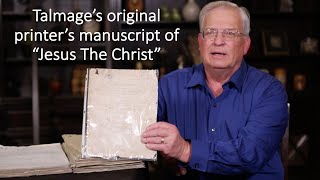 quotJesus The Christquot Printers Manuscript [upl. by Fornof]