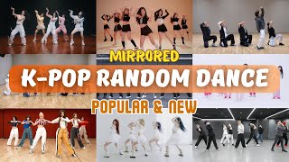 MIRRORED KPOP RANDOM DANCE  POPULAR amp NEW [upl. by Zoller]