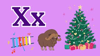 Words that start with X  Letter X words for kids  Phonics letter X  X letter wordsplaykid711 [upl. by Drew]