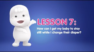 Mamys Diaper Guide How can I keep my baby still while I change their diaper MamyPoko Pants [upl. by Cristie]