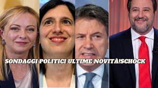 Sondaggi politici un partito cresce vertiginosamente crisi per il PD ecco i numeri ultime notizi [upl. by Yetsirhc]