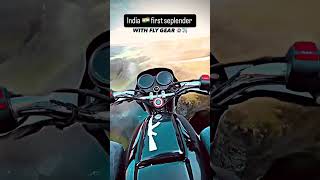 Hero splendor bike  black hero splendor plus bike comedy rapper punjabisong khushi trending [upl. by Lede]