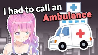 Luna had to call an Ambulance  Hololive [upl. by Enaujed]