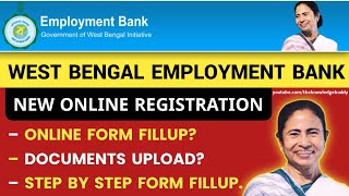 West Bengal Employment Exchange Online Registration Process in Hindi  WB Yuvashree Prakalpa Apply [upl. by Oliva]