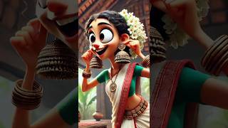 എന്റെമ്മന്റെ ജിമിക്കി കമ്മൽ  Jimikki Kammal Funny Animation Song  malayalamanimation ai song [upl. by Dnalor]