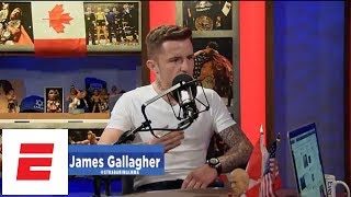 FULL James Gallagher wants immediate rematch vs Ricky Bandejas  Ariel Helwani’s MMA Show  ESPN [upl. by Viole]