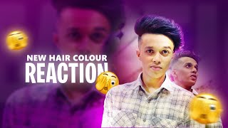 Hair Colour വീണ്ടും മാറ്റി 💚💛💜 Reaction Of Bootcamp Boyzz 😂 [upl. by Nroht]