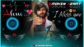 Masroof Hai Dil😭💔 Kitna Tere Pyar Mein DJ Remix  Himesh 🎧Reshammiya Sad Song mix Sk broken editor [upl. by Brendis]