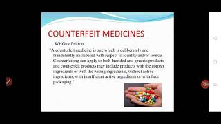 Counterfeit Medicine Fake Medicines Spurious Drugs [upl. by Calvina]