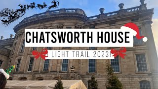 Chatsworth house amp Light trail 2023 [upl. by Esined]